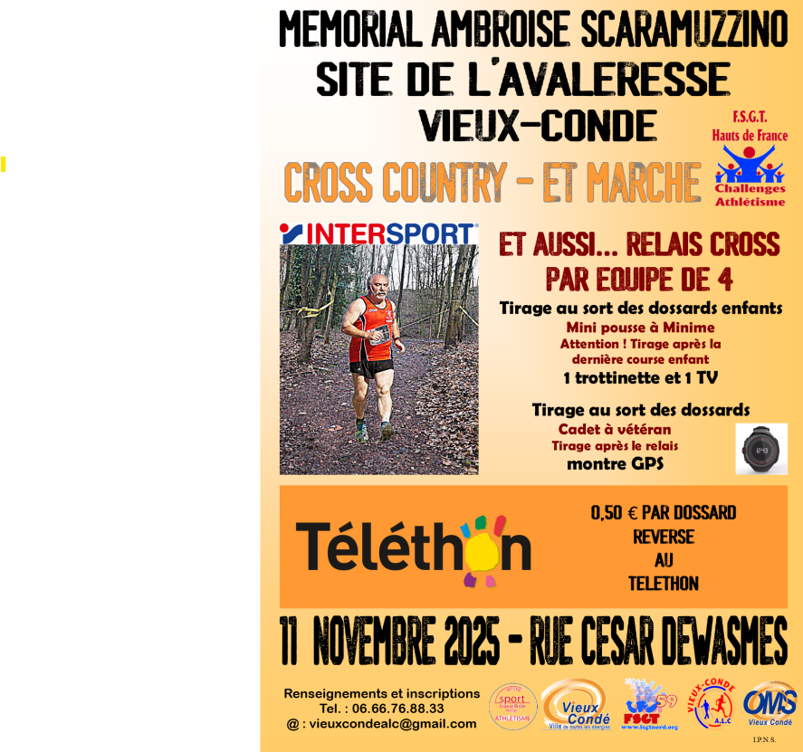 FSGT - Cross de Vieux Condé - 11/11/25